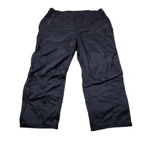 READ Olympia Moto Sport Quilted Lined Motorcycle Pants Black Windbreaker Size 44